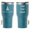 Rocket Science RTIC Tumbler - Dark Teal - Double Sided - Front & Back