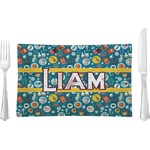 Rocket Science Glass Rectangular Lunch / Dinner Plate (Personalized)