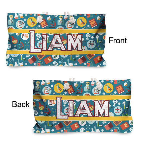 Rocket Science Large Rope Tote - From & Back View