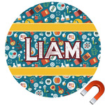 Rocket Science Round Car Magnet - 10" (Personalized)