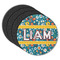 Rocket Science Round Rubber Backed Coasters - Set of 4 (Personalized)