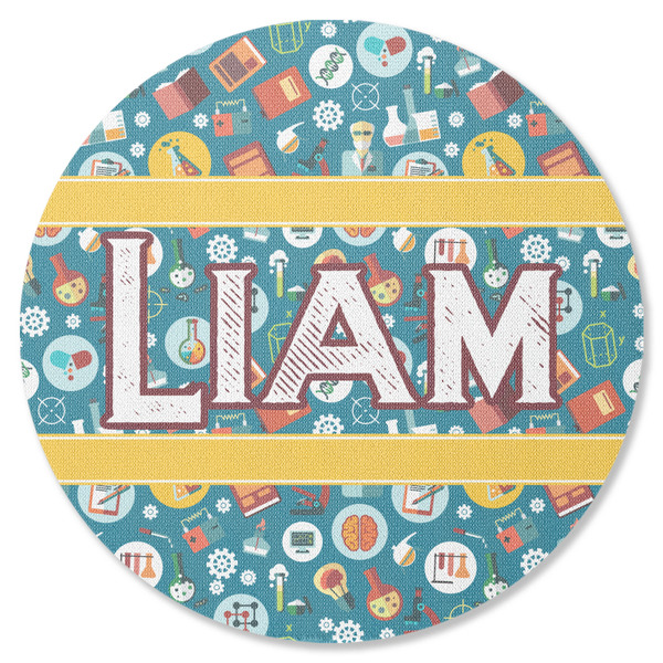 Rocket Science Round Coaster Rubber Back - Single