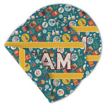 Rocket Science Round Linen Placemat - Double Sided (Personalized)