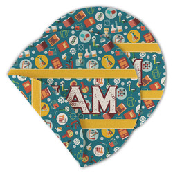 Rocket Science Round Linen Placemat - Double Sided - Set of 4 (Personalized)