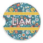 Rocket Science Sandstone Car Coaster - Single (Personalized)