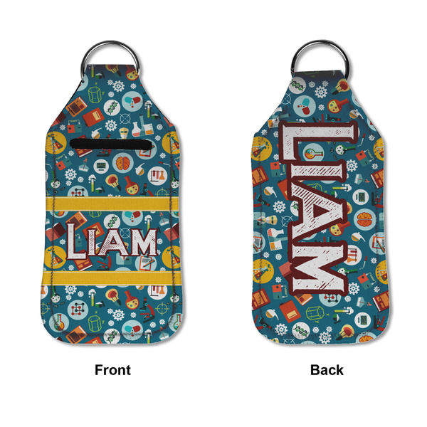 Rocket Science Sanitizer Holder Keychain - Large APPROVAL (Flat)