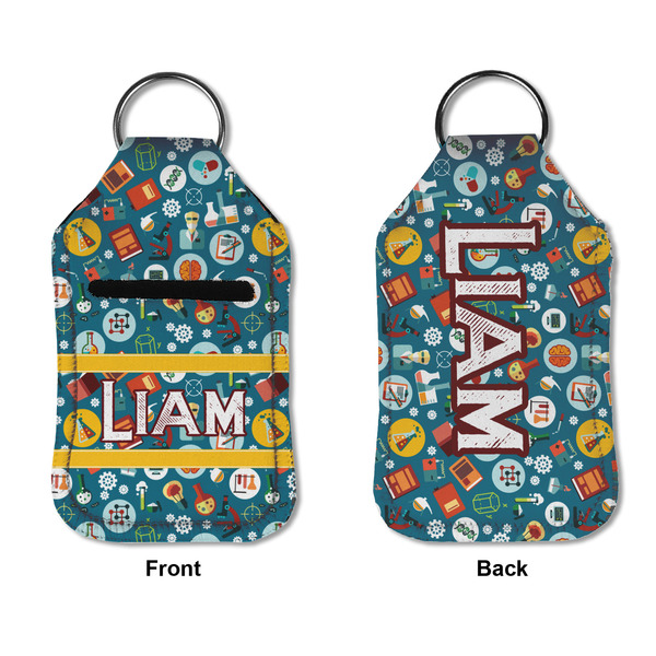 Rocket Science Sanitizer Holder Keychain - Small APPROVAL (Flat)