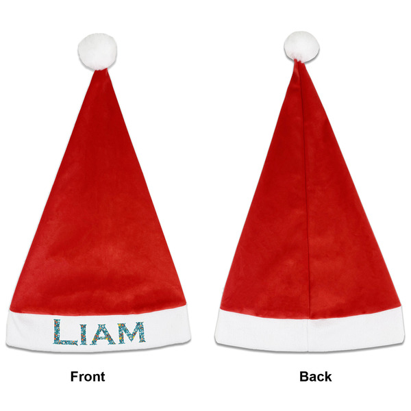 Rocket Science Santa Hats - Front and Back (Single Print) APPROVAL