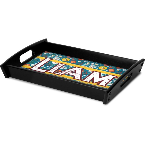 Rocket Science Serving Tray Black - Corner