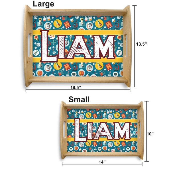 Rocket Science Serving Tray Wood Sizes
