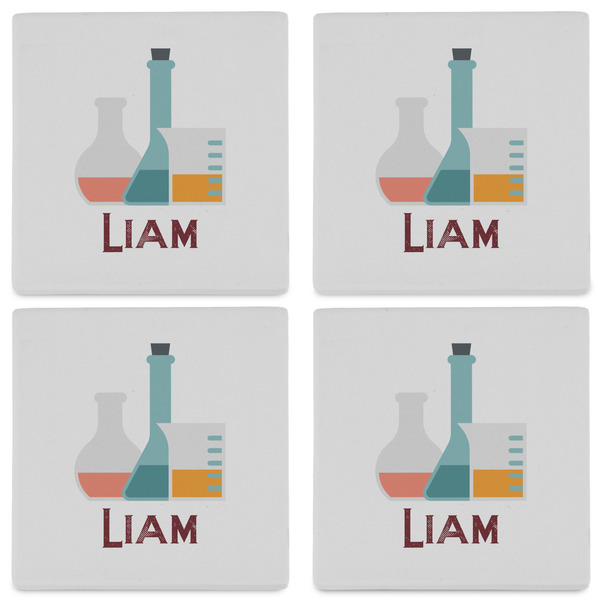 Rocket Science Set of 4 Sandstone Coasters - See All 4 View