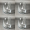 Rocket Science Set of Four Personalized Stemless Wineglasses (Approval)