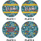 Rocket Science Set of Lunch / Dinner Plates (Approval)
