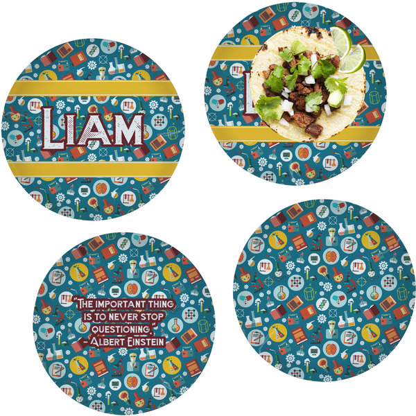 Rocket Science Set of Lunch / Dinner Plates