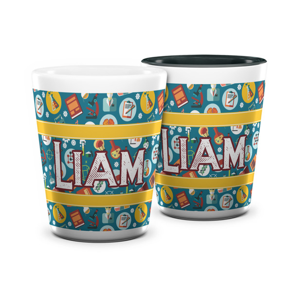 Custom Rocket Science Ceramic Shot Glass - 1.5 oz (Personalized)