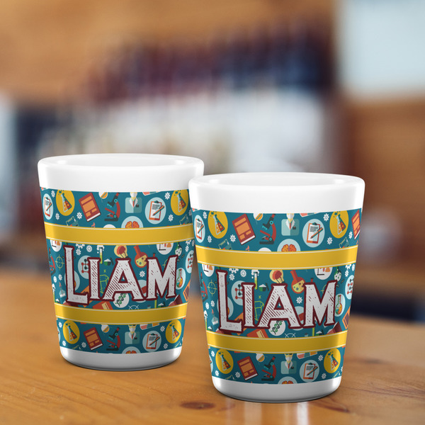 Rocket Science Shot Glass - White - LIFESTYLE