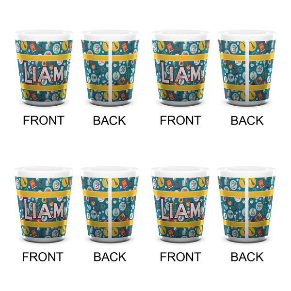 Rocket Science Shot Glass - White - Set of 4 - APPROVAL