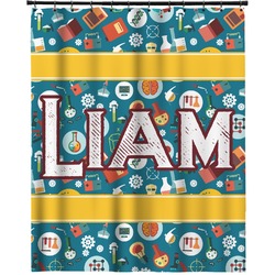 Rocket Science Extra Long Shower Curtain - 70"x84" (Personalized)
