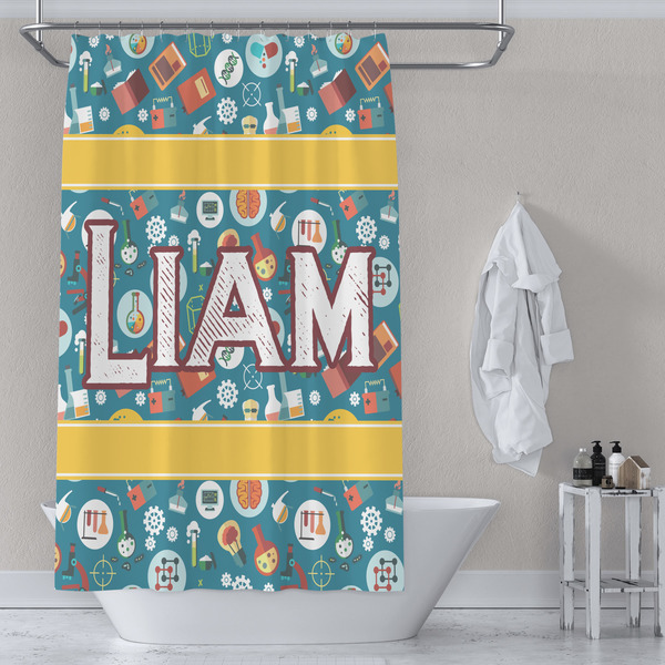 Rocket Science Shower Curtain Lifestyle