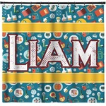 Rocket Science Shower Curtain - Custom Size (Personalized)