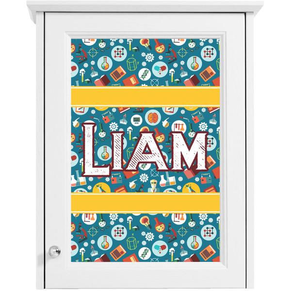 Rocket Science Single White Cabinet Decal