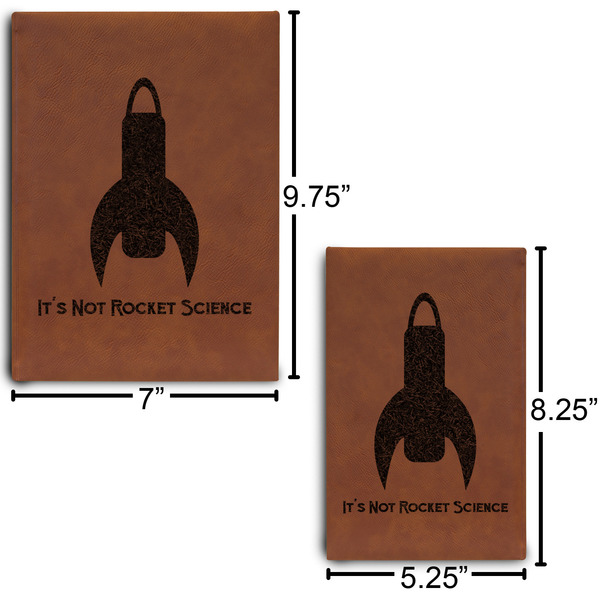 Rocket Science Sketch Book Size Comparison w/ Dimension