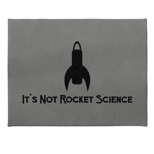 Rocket Science Small Engraved Gift Box with Leather Lid - Approval