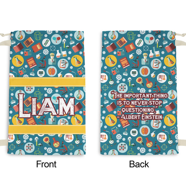 Rocket Science Small Laundry Bag - Front & Back View