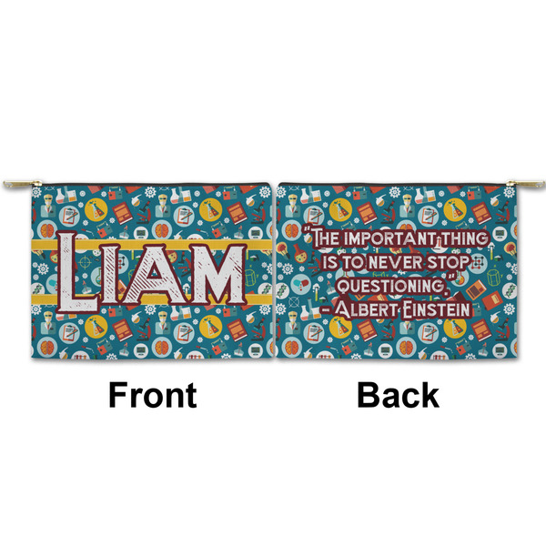 Rocket Science Small Zipper Pouch Approval (Front and Back)