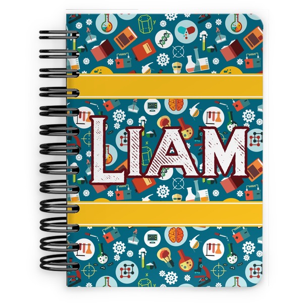 Custom Rocket Science Spiral Notebook - 5x7 w/ Name or Text