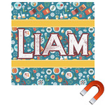 Rocket Science Square Car Magnet - 10" (Personalized)