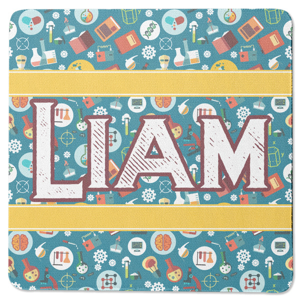 Rocket Science Square Coaster Rubber Back - Single