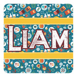 Rocket Science Square Decal - Small (Personalized)