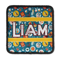 Rocket Science Iron On Square Patch w/ Name or Text