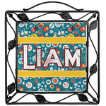 Rocket Science Square Trivet (Personalized)