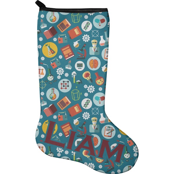 Custom Rocket Science Holiday Stocking - Single-Sided - Neoprene (Personalized)