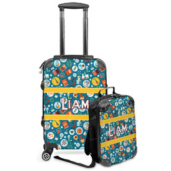 Rocket Science Kids 2-Piece Luggage Set - Suitcase & Backpack (Personalized)