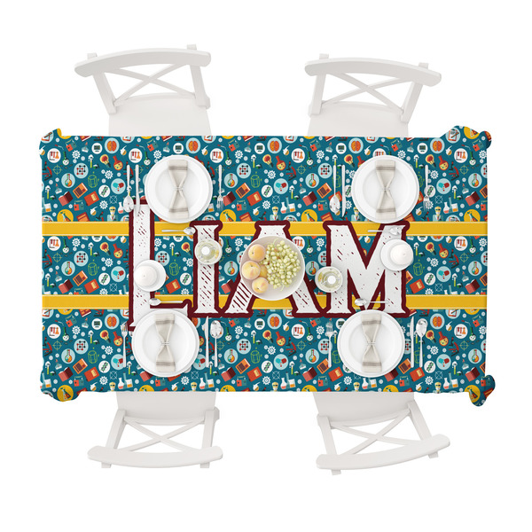 Rocket Science Tablecloths (58"x102") - TOP VIEW