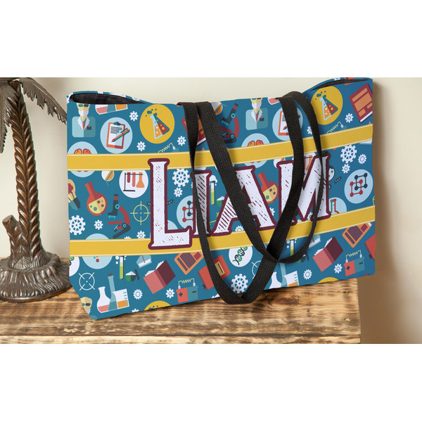 Rocket Science Tote w/Black Handles - Lifestyle View