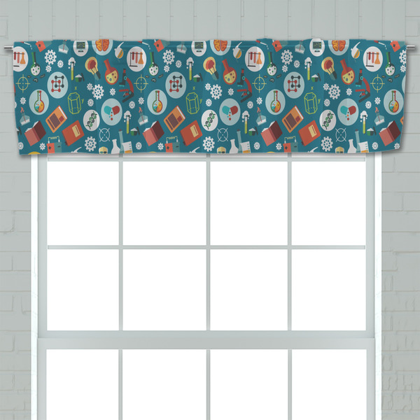 Rocket Science Valance - Closeup on window