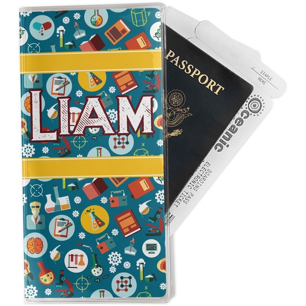 Custom Rocket Science Travel Document Holder