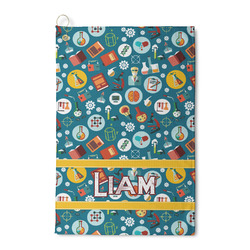 Rocket Science Waffle Weave Golf Towel (Personalized)