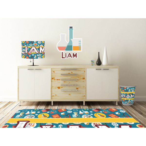 Rocket Science Wall Graphic Decal Wooden Desk