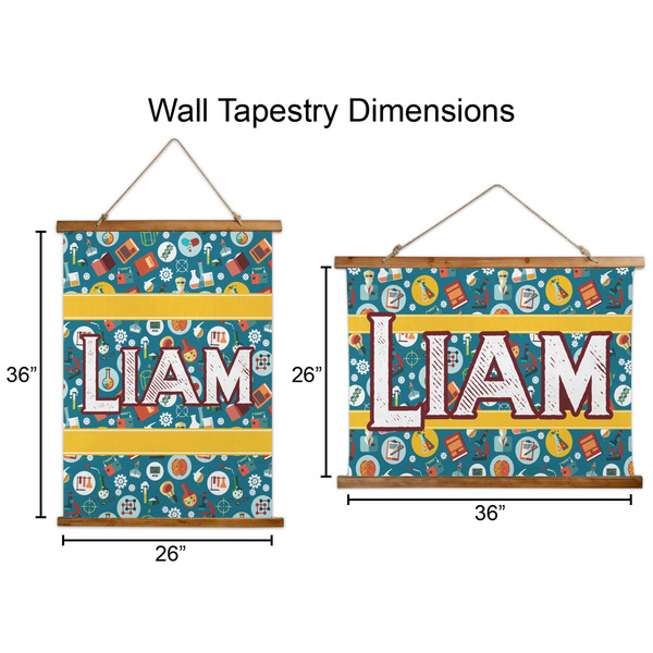 Rocket Science Wall Hanging Tapestries - Parent/Sizing