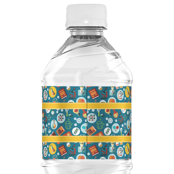 Rocket Science Water Bottle Label - Back View
