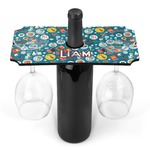 Rocket Science Wine Bottle & Glass Holder (Personalized)