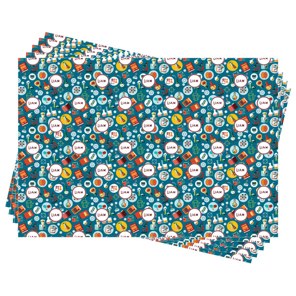 Rocket Science Wrapping Paper - Front & Back - Sheets Approval