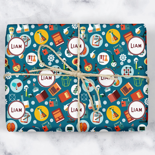 Custom Rocket Science Wrapping Paper (Personalized)