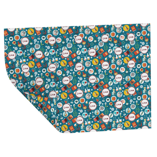 Rocket Science Wrapping Paper Sheet - Double Sided - Folded