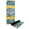 Rocket Science Yoga Mat with Black Rubber Back Full Print View